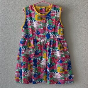 Girl’s Piccalilly Sea Creature Dress, 4-5 years